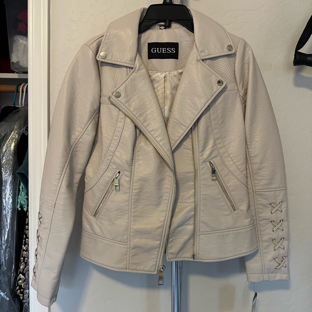 Guess leather jacket
